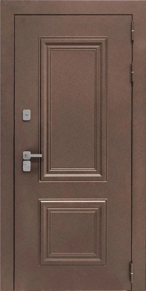 Входная дверь ДвериПРО Д-68 Без фрезеровки Дуб арктик горизонт DPRO221133 внешняя сторона